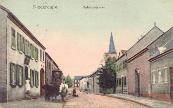 Hahnenstraße *)
