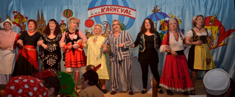 KFD Karnevalssitzung am 30. Januar 2016 im Saal der Gastst&auml;tte 