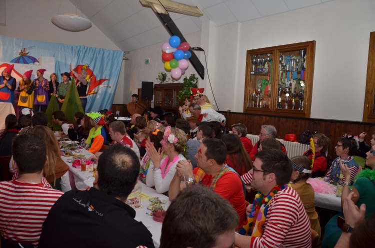 KFD Karnevalssitzung am 30. Januar 2016 im Saal der Gastst&auml;tte 