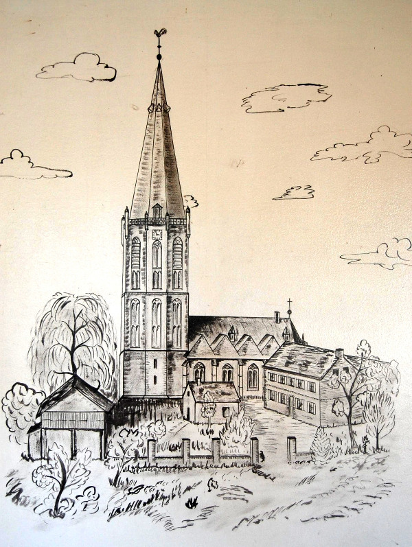 St. Martinus Kiche Niederembt